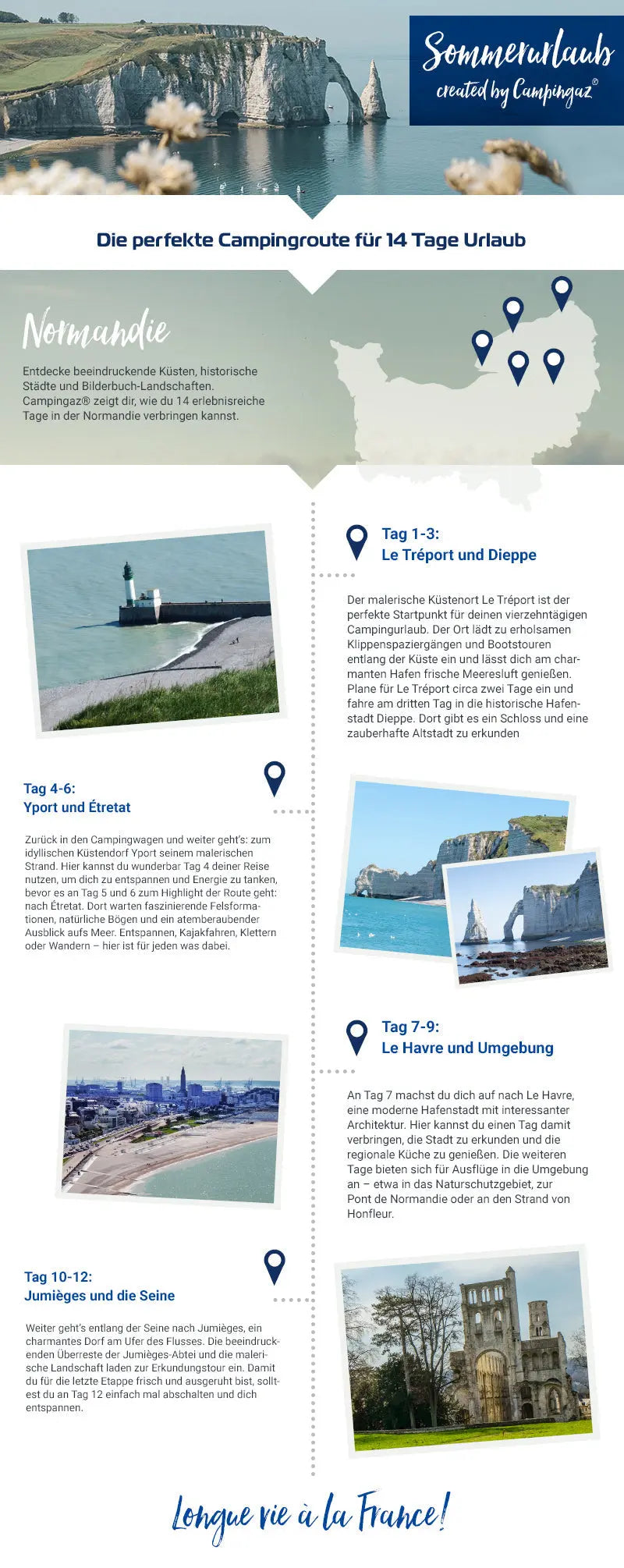 Die Perfekte Campingroute - Campingaz & Coleman