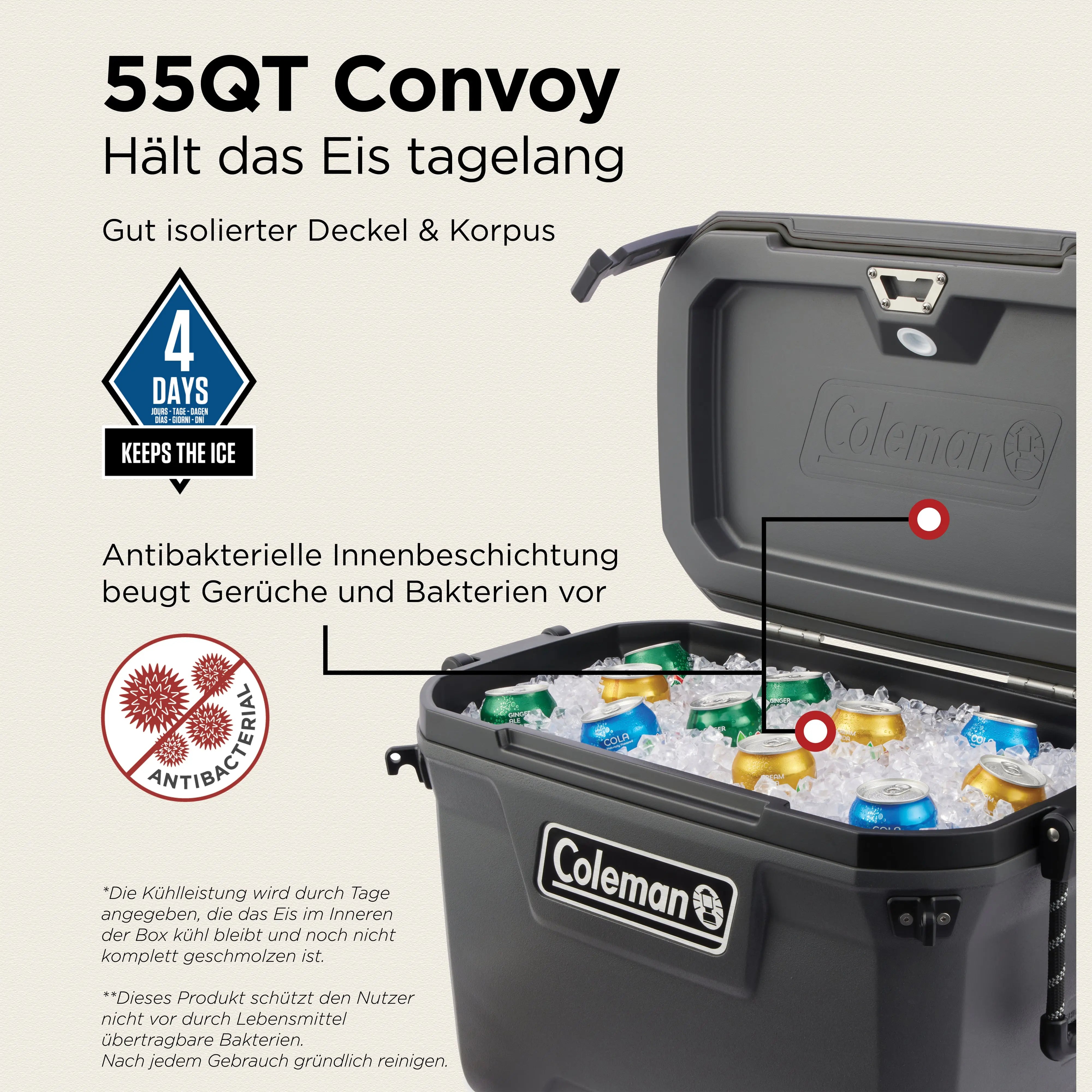 Coleman Convoy 55 QT Kühlbox Coleman
