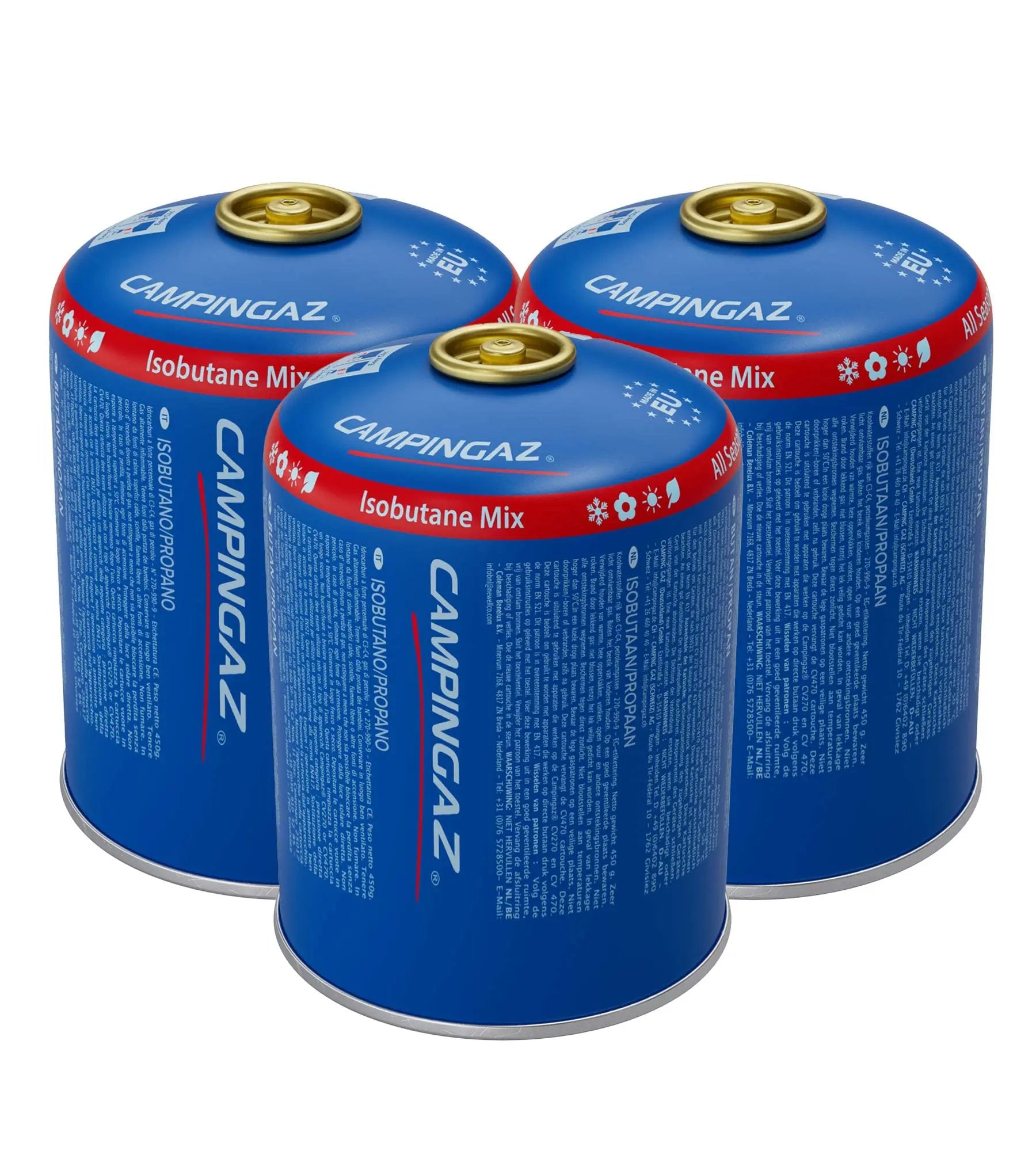 CV 470 All Season Gas 3er Set - Campingaz & Coleman