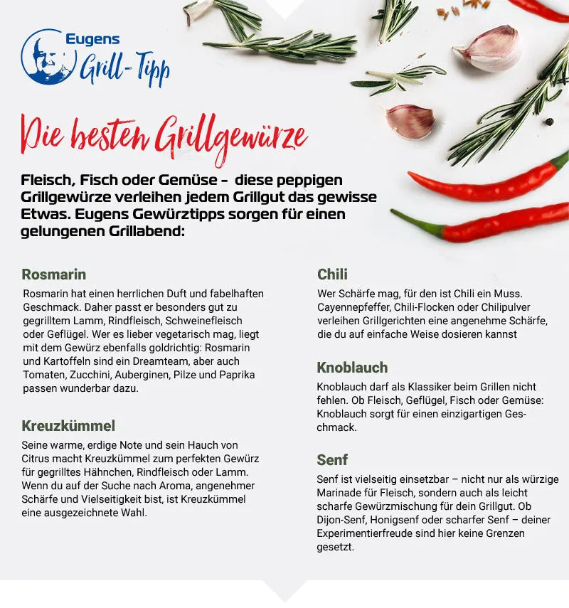 Grilltip: Die Besten Grillgewürze - Campingaz & Coleman