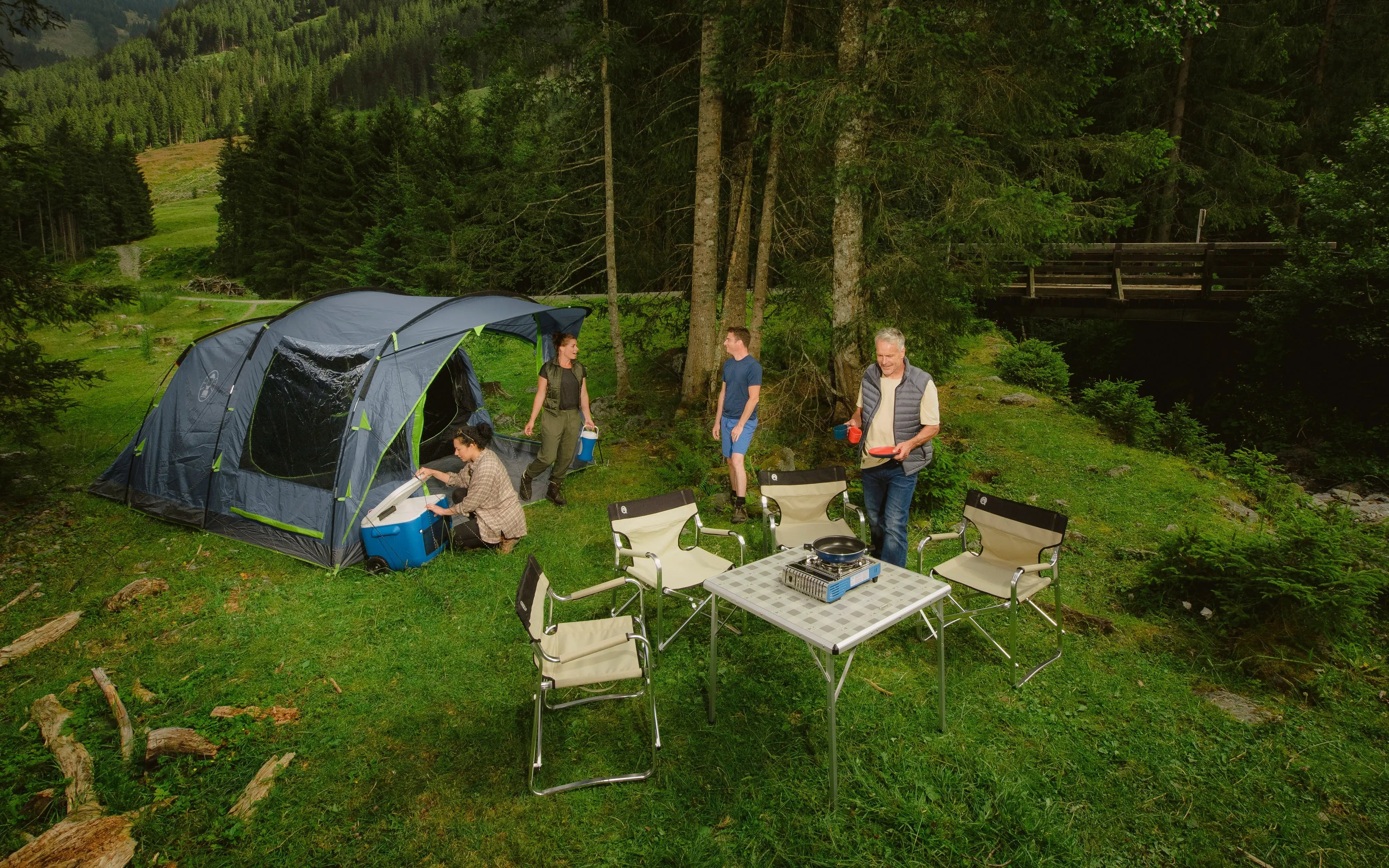 Familienzelte Campingaz & Coleman