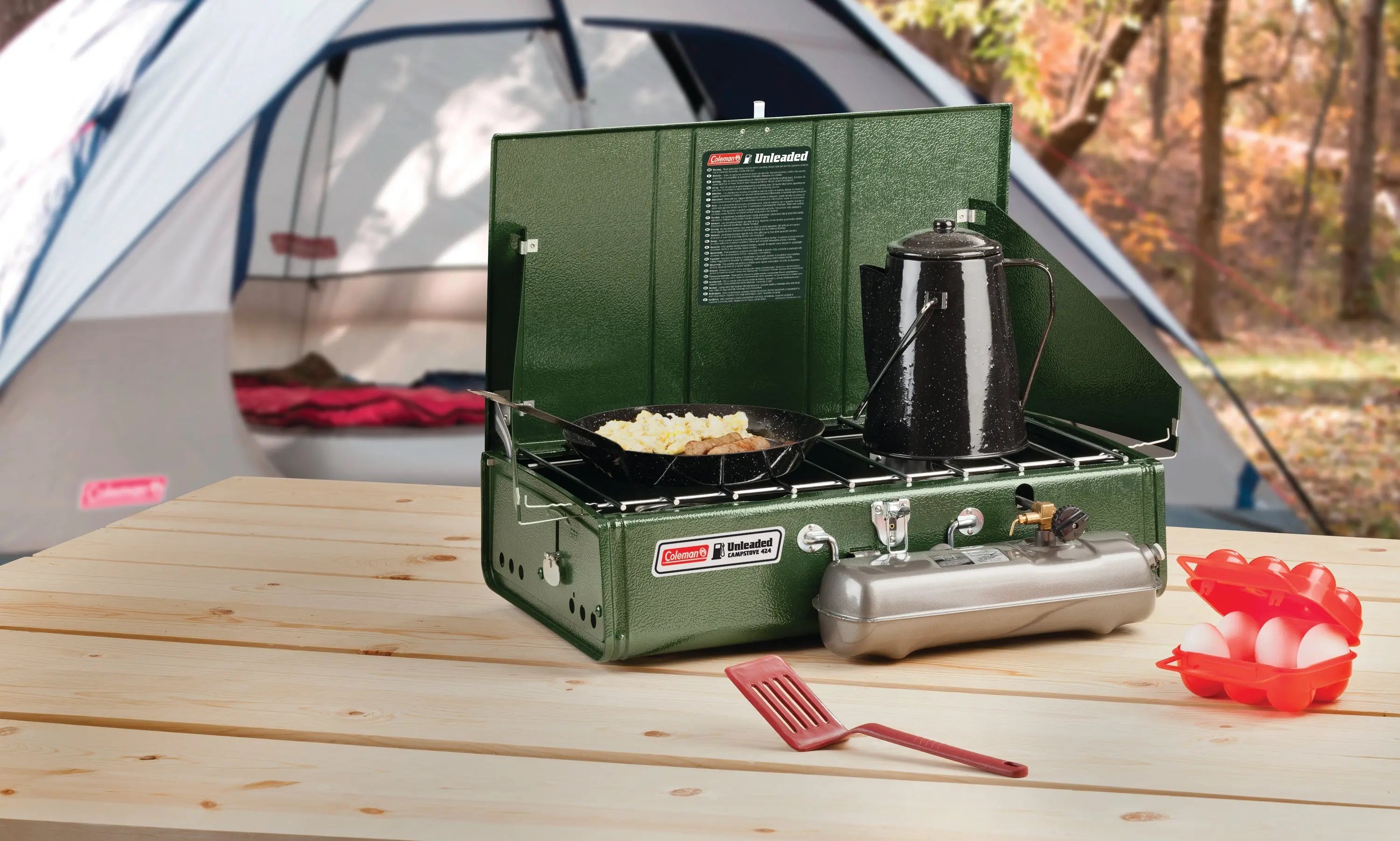 Coleman-Benzin-Gaskocher Campingaz & Coleman