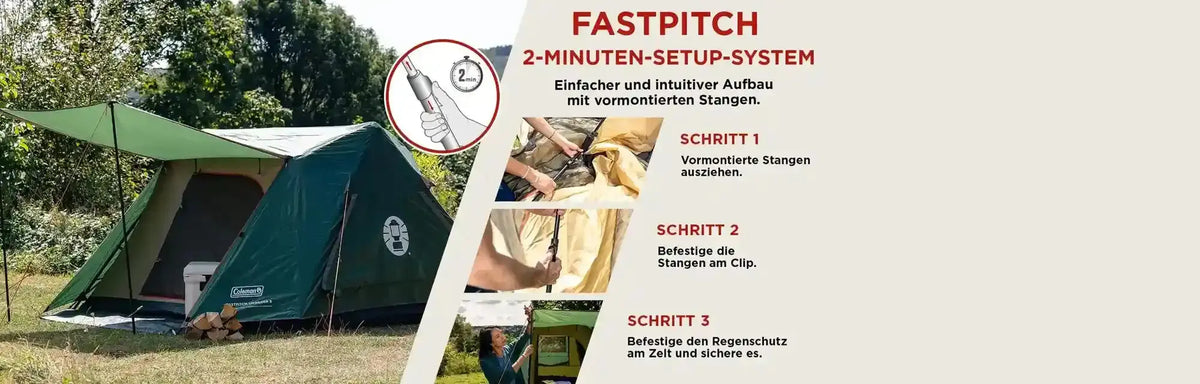 FastPitch-Zelte Campingaz & Coleman