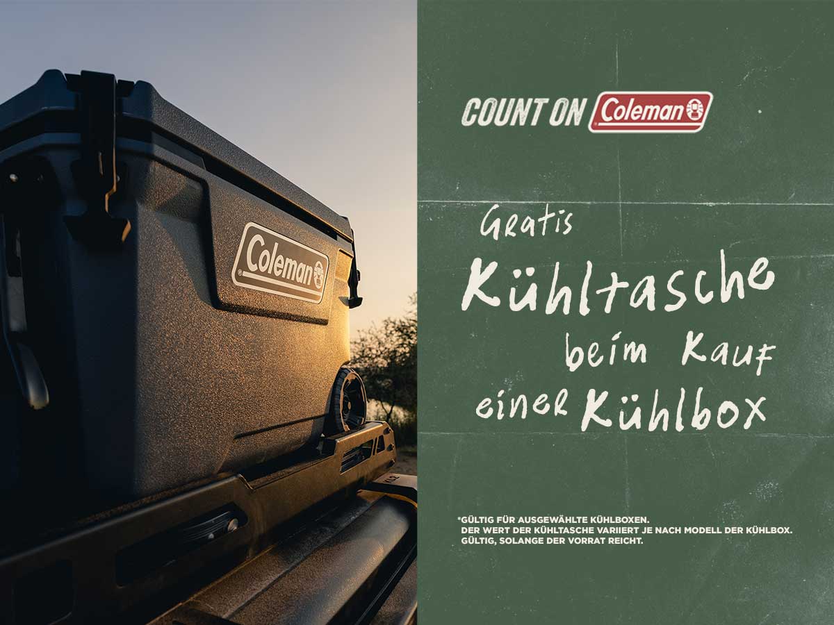 Kühlbox kaufen - gratis Kühltasche erhalten