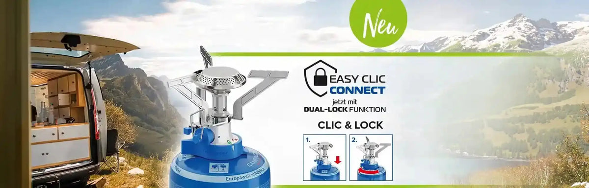 Easy-Clic-Connect-Kocher Campingaz & Coleman