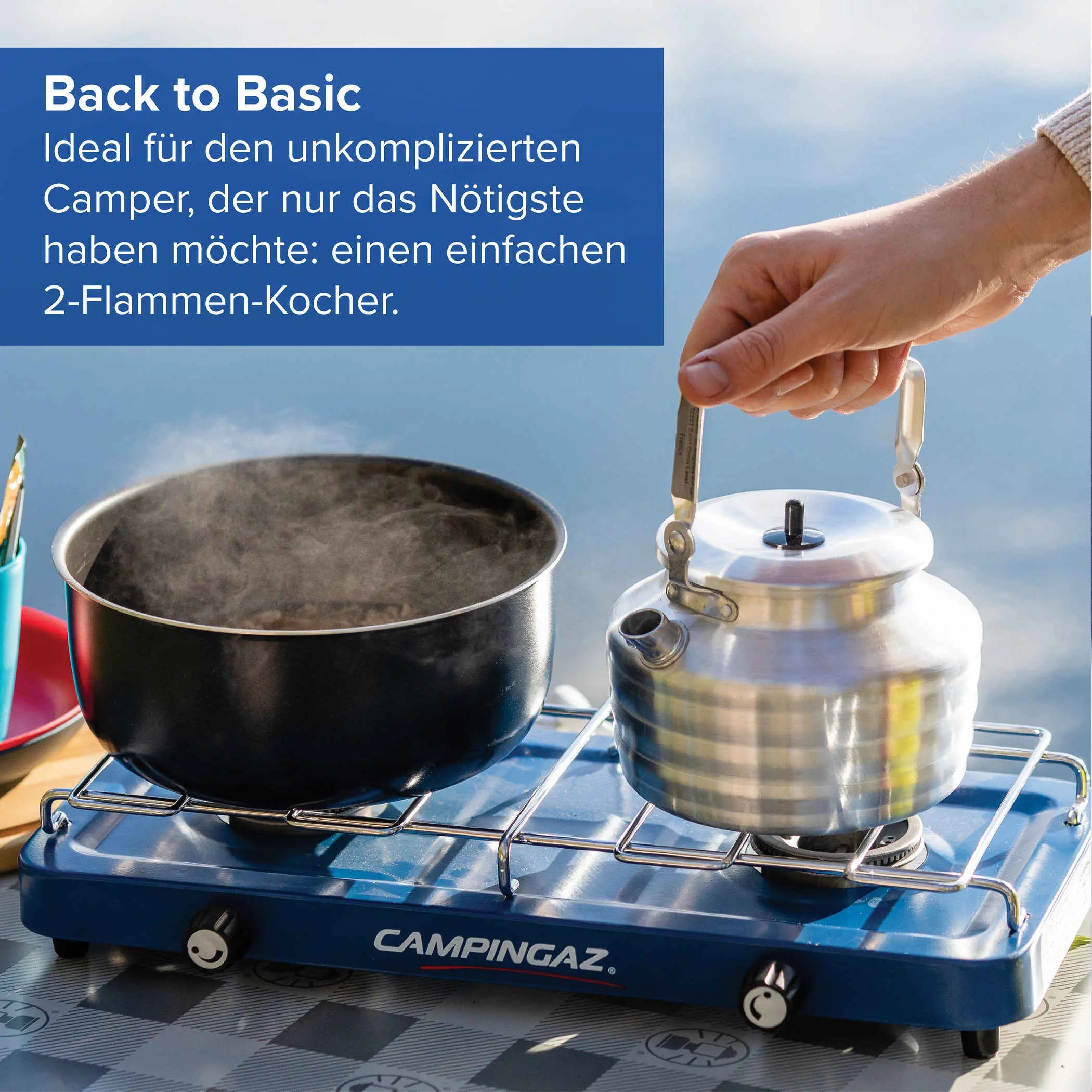 Base Camp | 2-Flamm Campingkocher