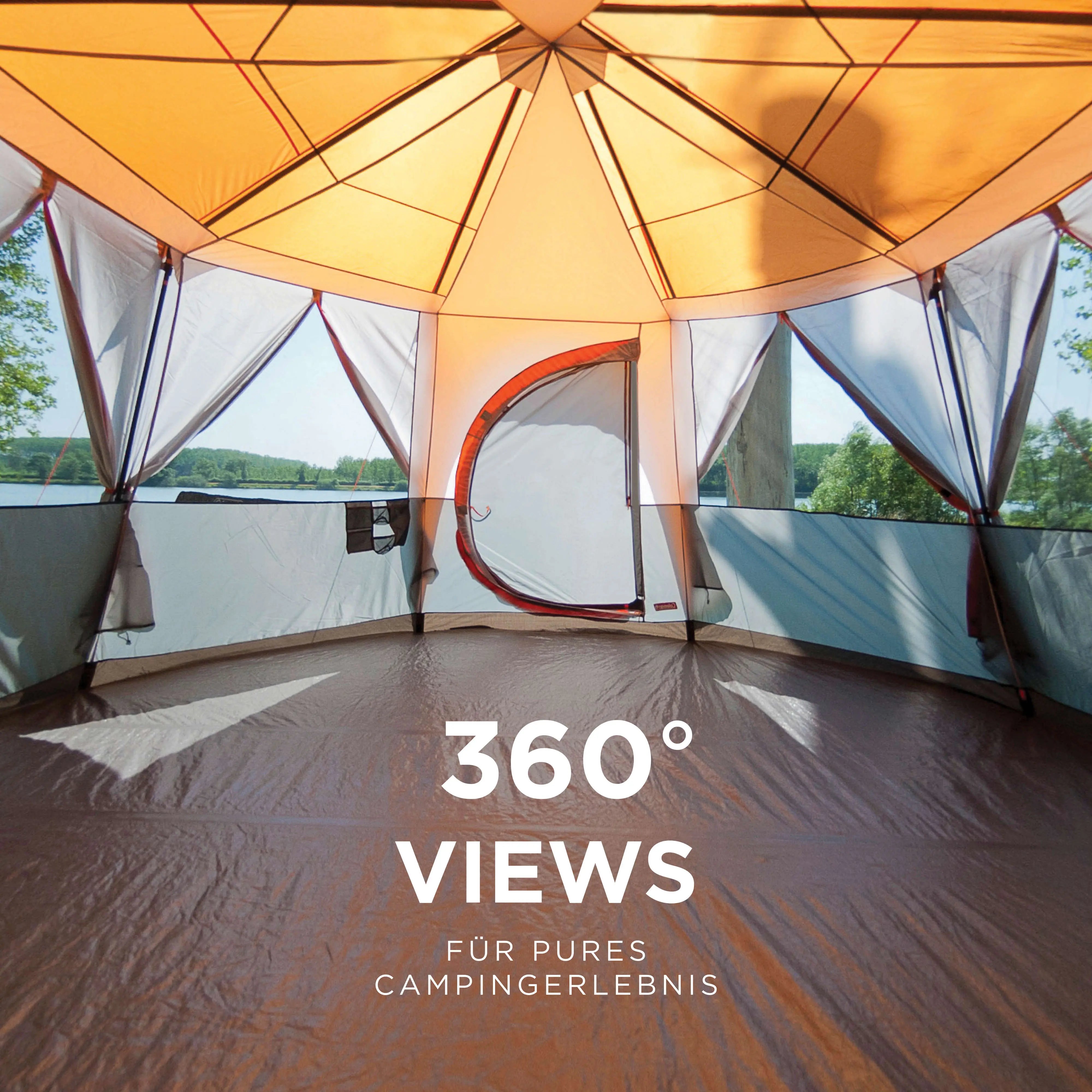 Octagon 8 Orange Coleman