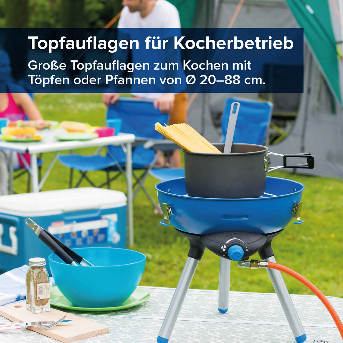 Campingaz Party Grill 400 R | 5 in 1 Campinggrill & Gaskocher  Campinggrill Campingaz & Coleman