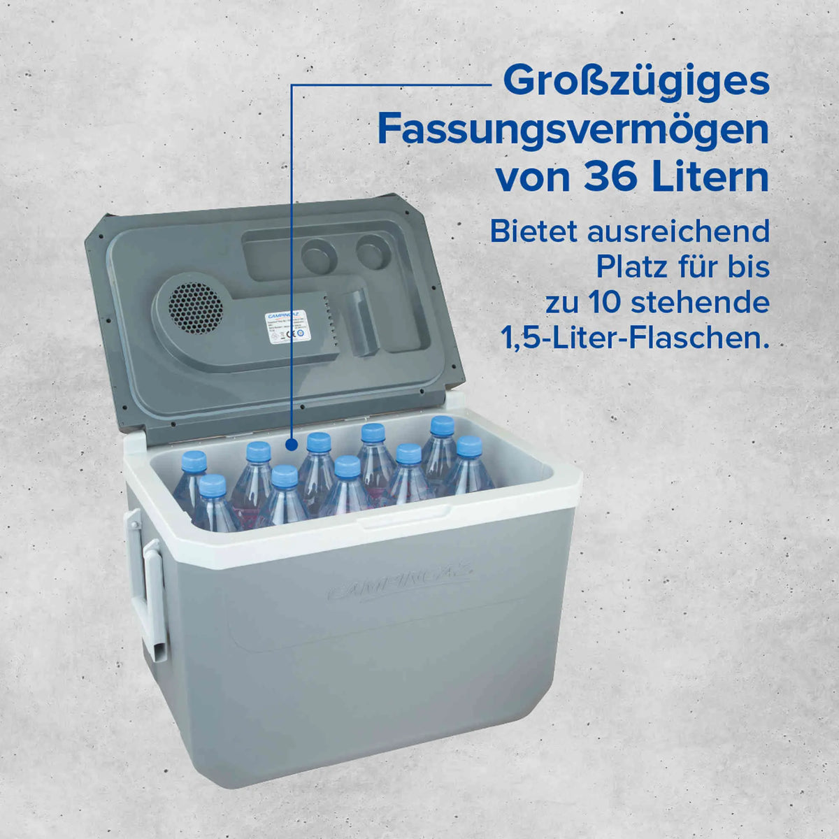 Campingaz Elektrische Kühlbox Powerbox Plus 36 Liter | 12V Anschluss  Elektrische Kühlbox Campingaz & Coleman