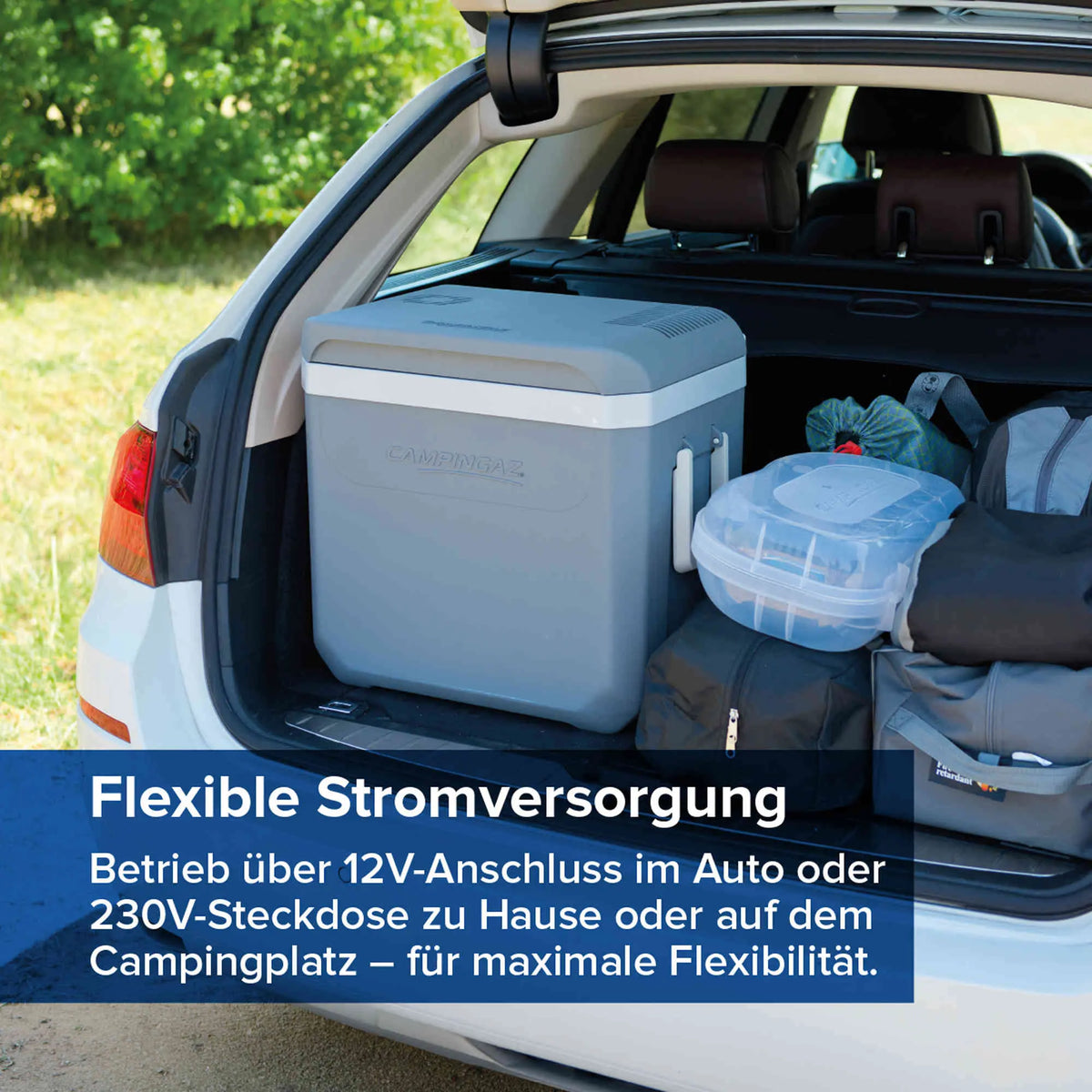 Campingaz Elektrische Kühlbox Powerbox Plus 36 Liter | 12V Anschluss  Elektrische Kühlbox Campingaz & Coleman