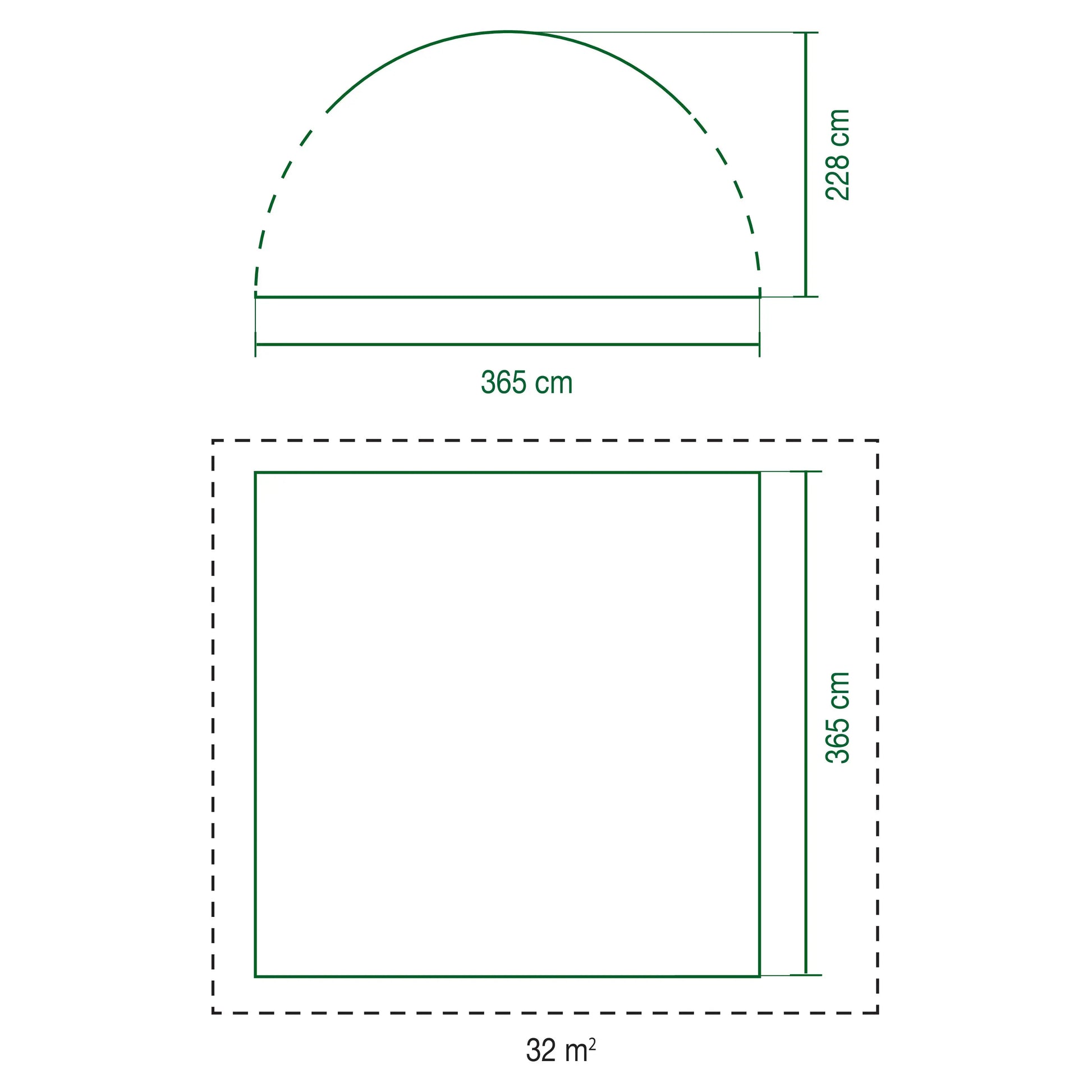 Event Dome Pavillon L 3.6 x 3.6m Coleman