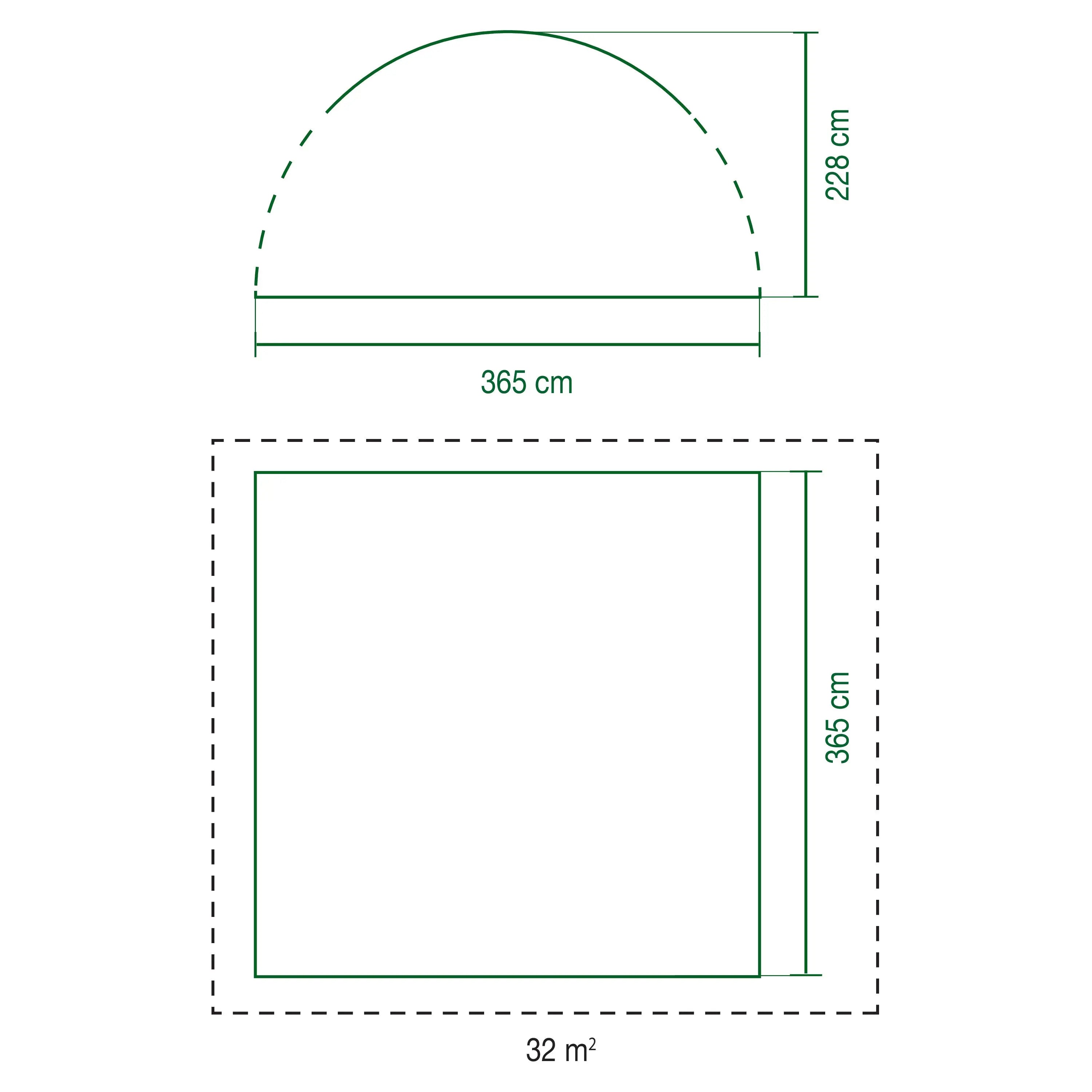 Event Dome Pavillon L 3.6 x 3.6m Coleman