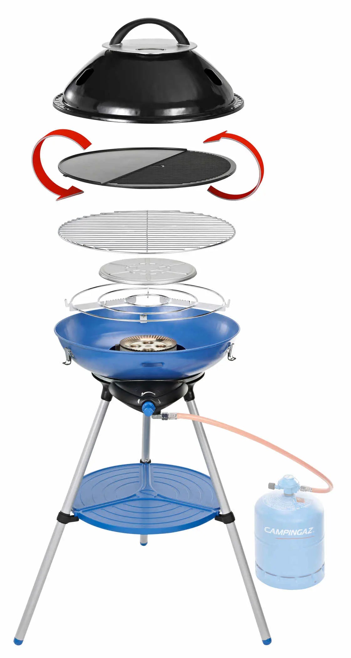 Campingaz Party Grill – versatile all-in-one grill for on the go