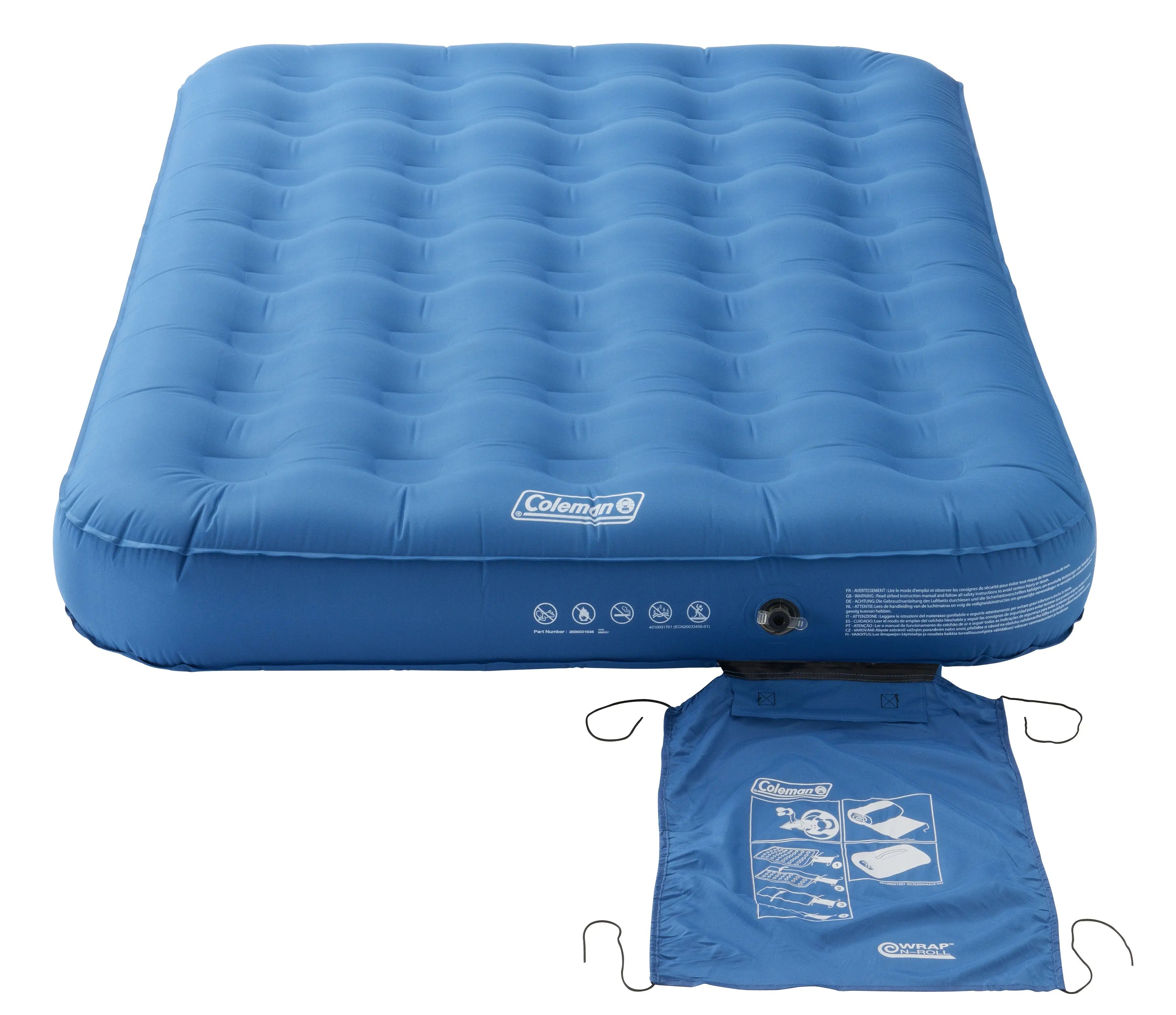 Extra Durable Double Airbed | Camping Bed | Air Mattress | Guest