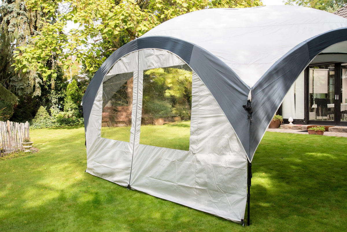 zelt seitenwand mit tür für Fast Pitch Shelter L – Campingaz & Coleman Color:Clear / Aquamarine Flat Cat Sackmarkise oder Kassettenmarkise: Welche