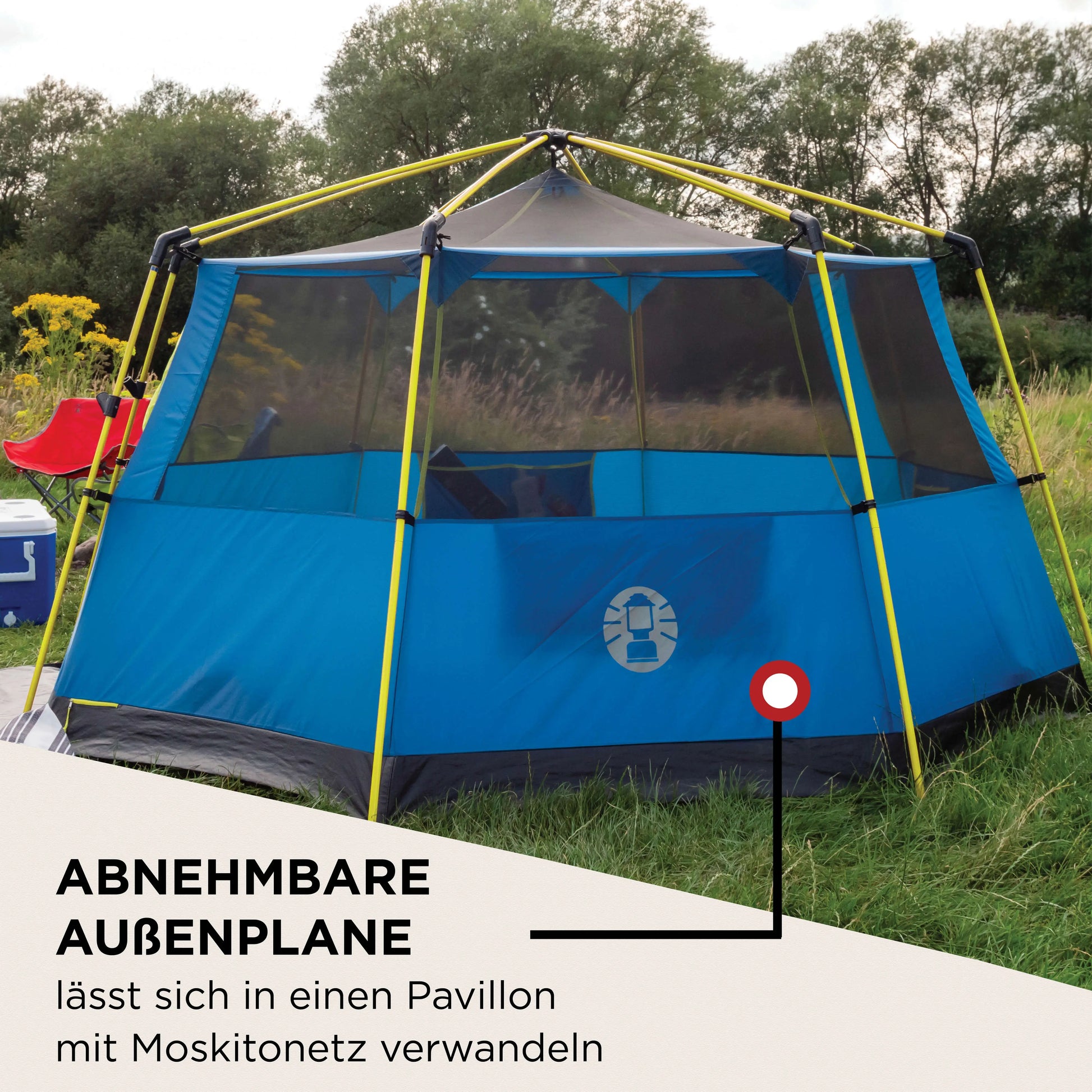 coleman zelt octago OctaGo | Das Kleine der Octagon Familie | 3 Personen