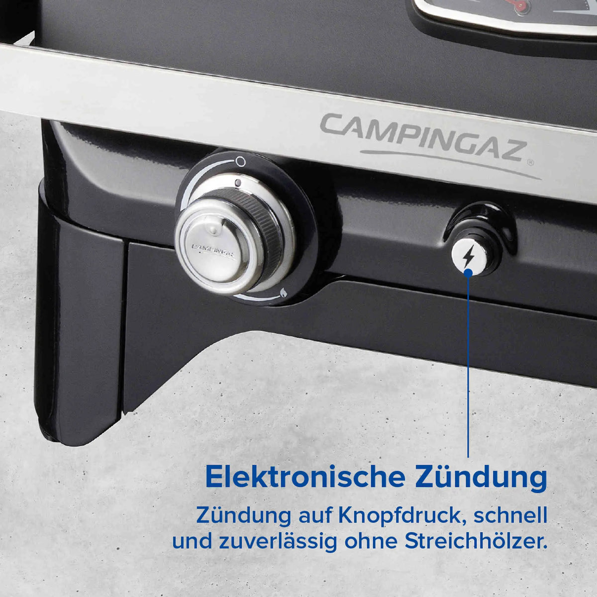 Campingaz Attitude 2100 LX Gas-Tischgrill | 2 x Blue Flame Edelstahlbrenner  Campinggrill Campingaz & Coleman