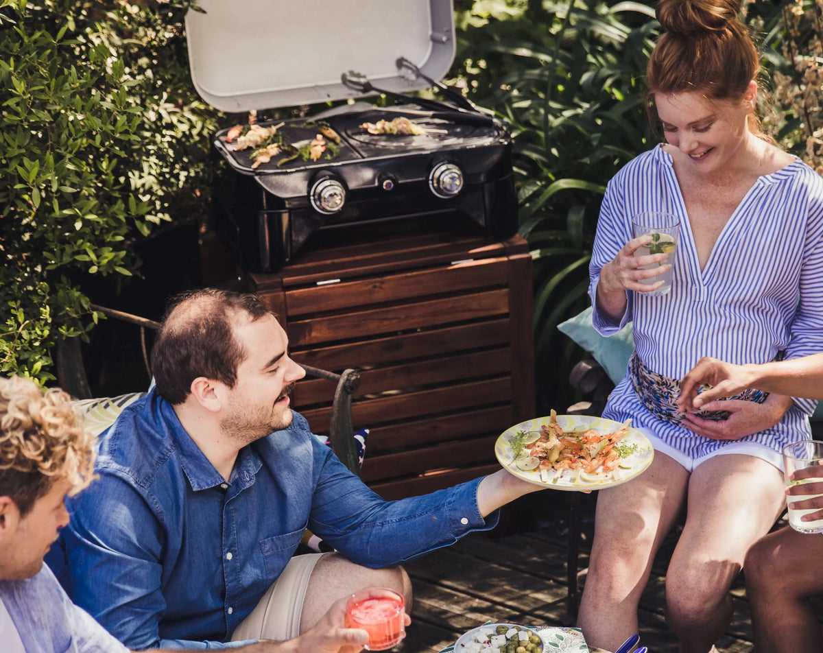 Campingaz Attitude 2100 LX Gas-Tischgrill | 2 x Blue Flame Edelstahlbrenner  Campinggrill Campingaz & Coleman