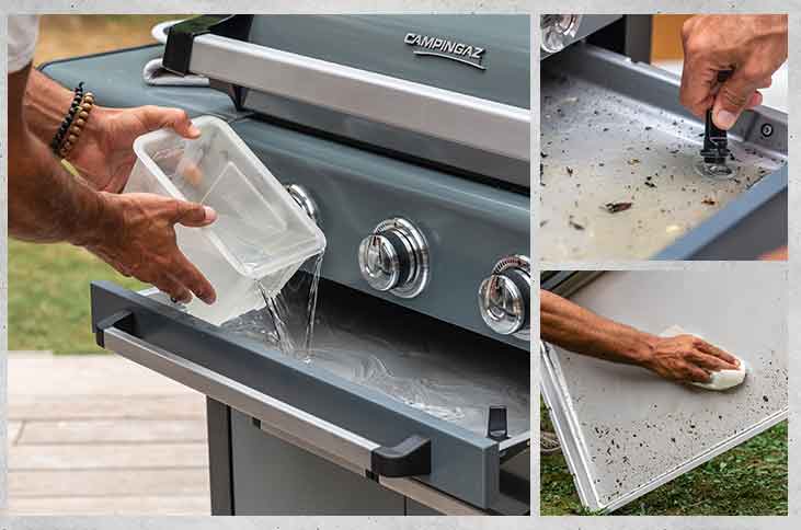 Campingaz 4 Series Premium Gasgrill | 4 Blue Flame Edelstahlbrenner  Gasgrill Campingaz & Coleman