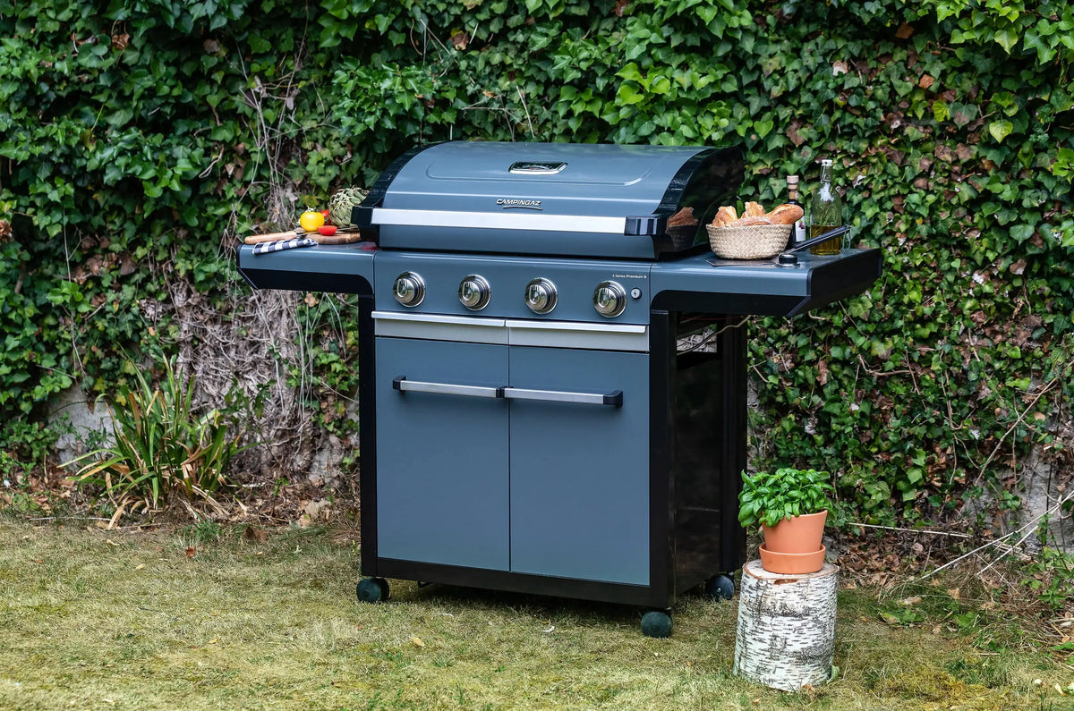 Campingaz 4 Series Premium Gasgrill | 4 Blue Flame Edelstahlbrenner  Gasgrill Campingaz & Coleman