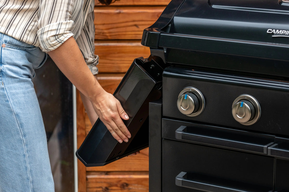 Campingaz 4 Series Onyx S Gasgrill | 4 Blue Flame Edelstahlbrenner | Seitenkocher  Gasgrill Campingaz & Coleman