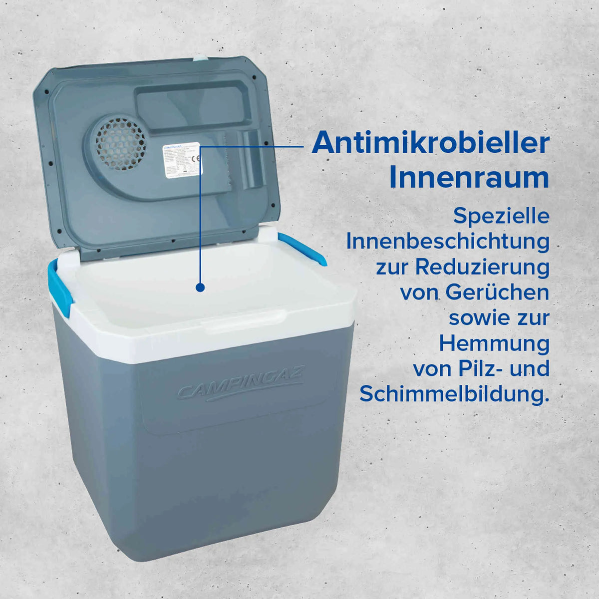 Campingaz Elektrische Kühlbox Powerbox Plus 28 Liter | 12V/230V Anschluss  Elektrische Kühlbox Campingaz & Coleman