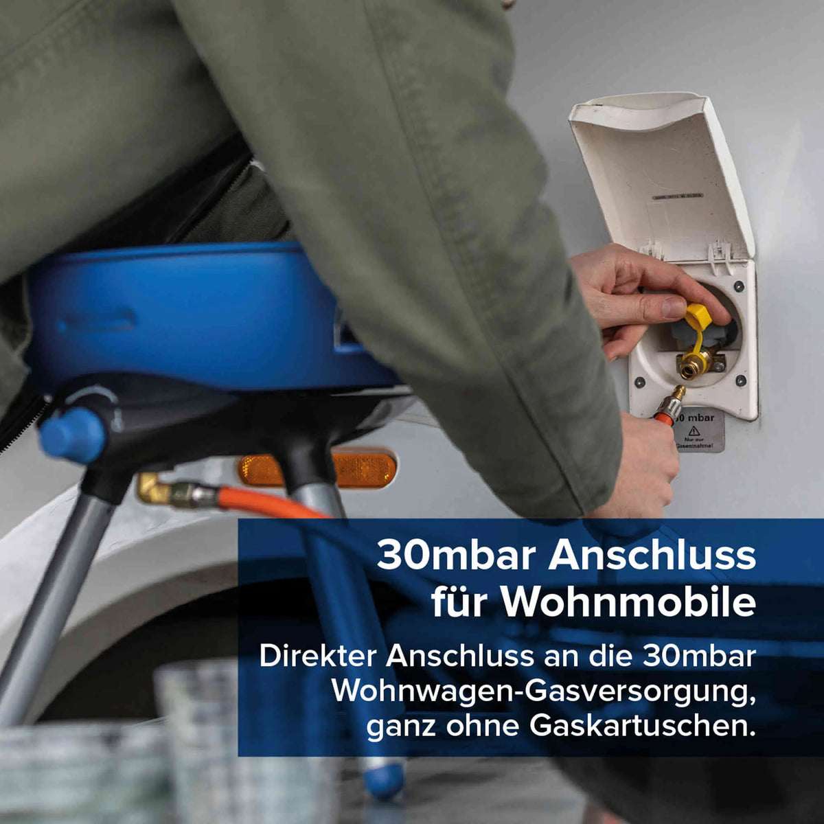 Campingaz Party Grill 400 Caravan Campinggrill | 30 mbar | für Wohnmobile  Campinggrill Campingaz & Coleman