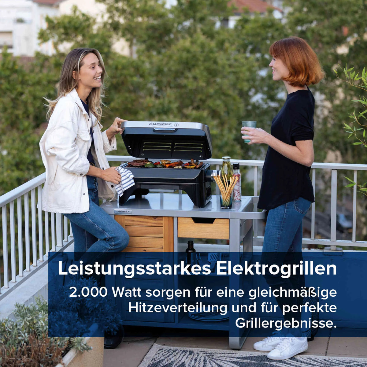 Campingaz Attitude 2go Elektrogrill | 2.000 Watt  Elektrogrill Campingaz & Coleman