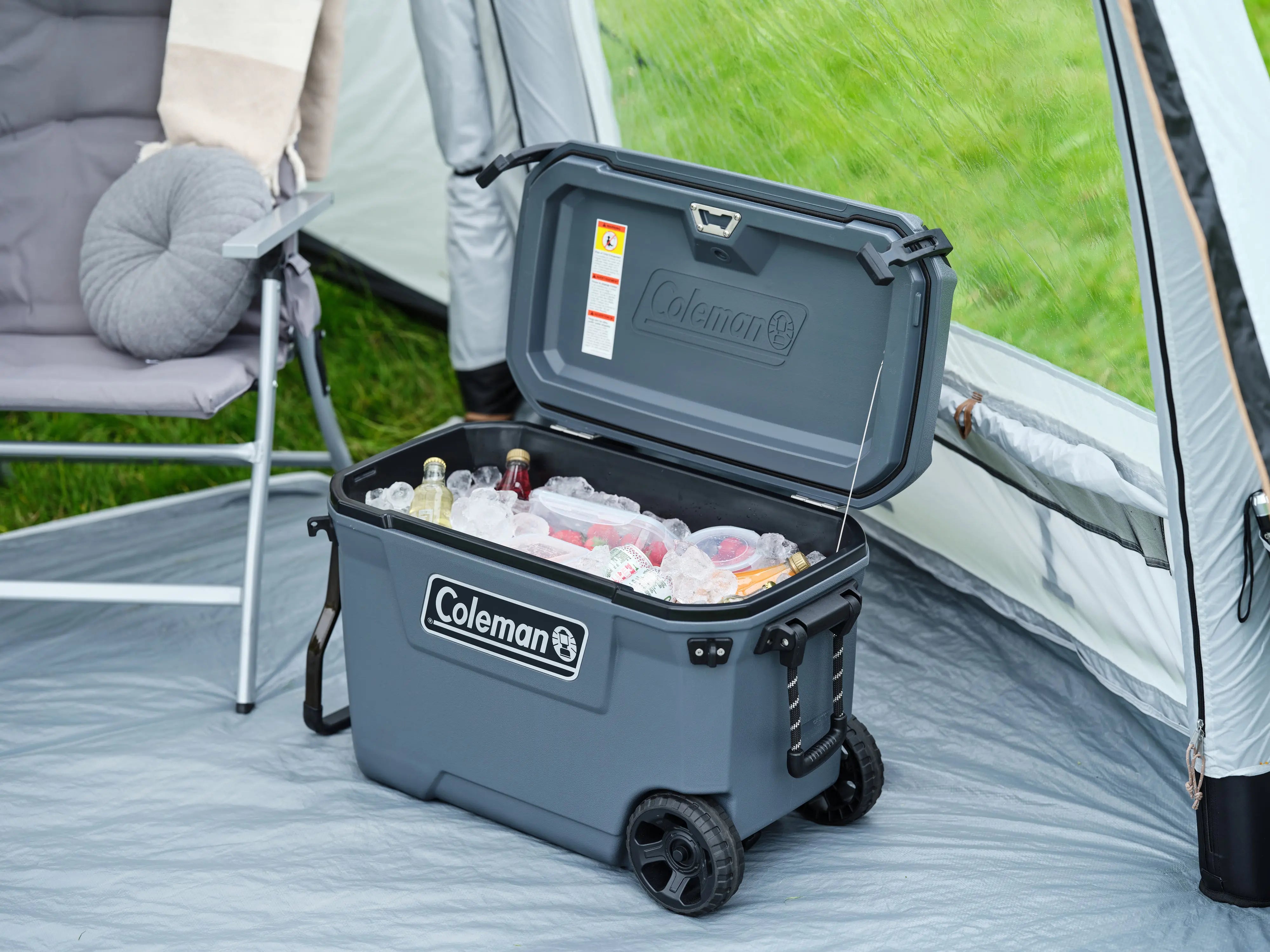 Coleman Convoy 65 QT Cooler with Wheels | 66L, 5-Day Cooling