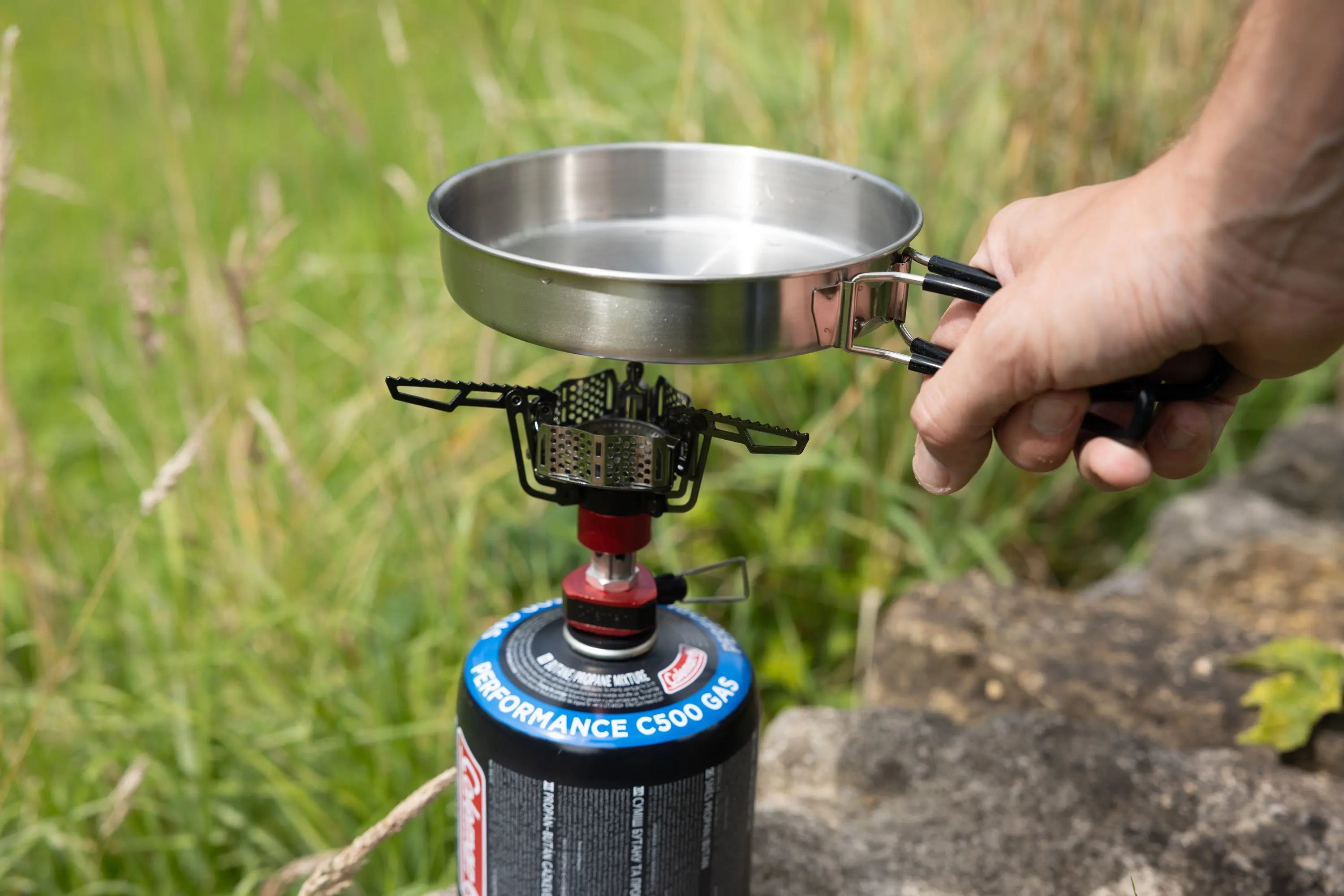 Trekking-Geschirrset aus Edelstahl, 3-teilig Campingaz