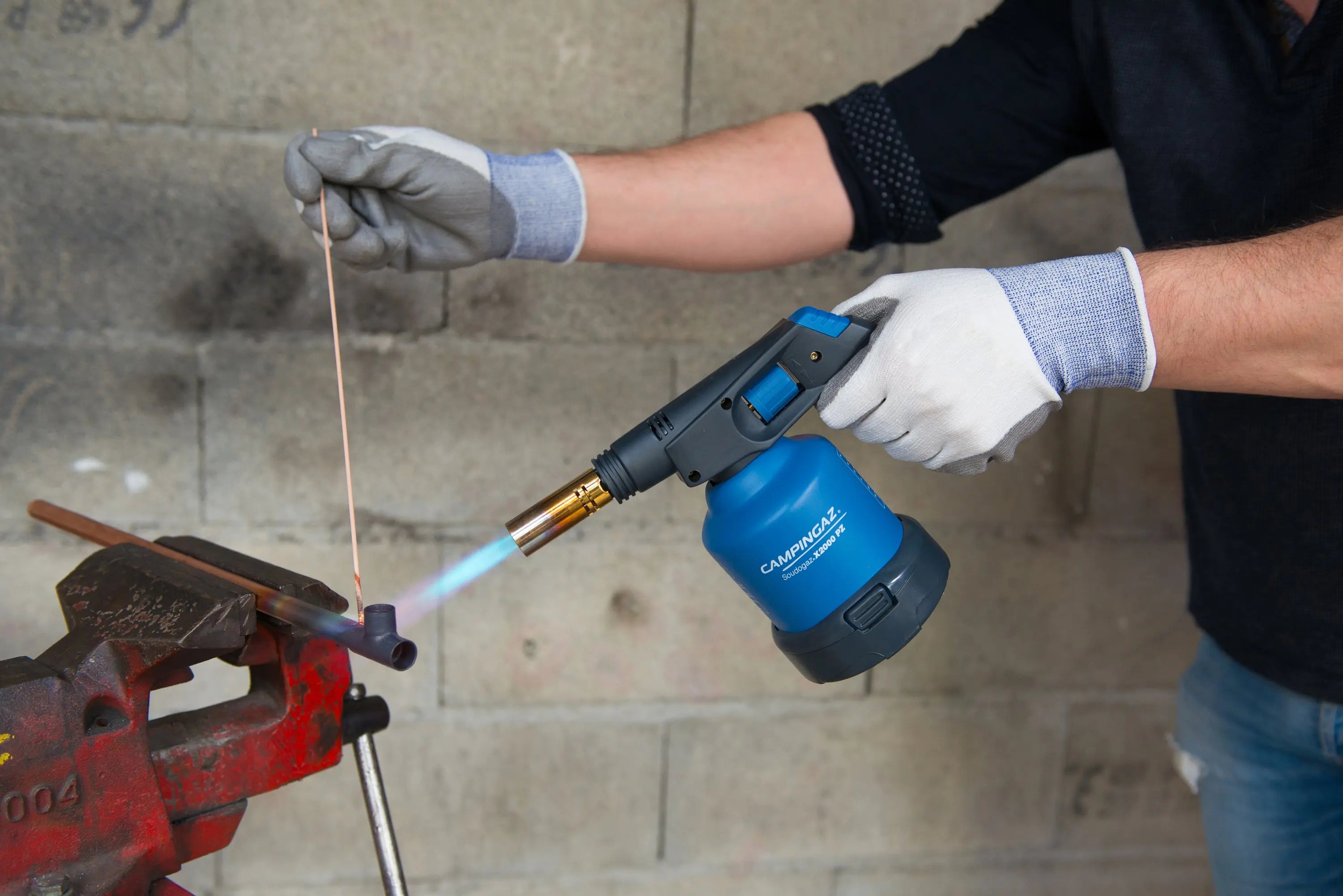 Soudogaz X2000 PZ blowtorch | Flame temperature up to 1,800