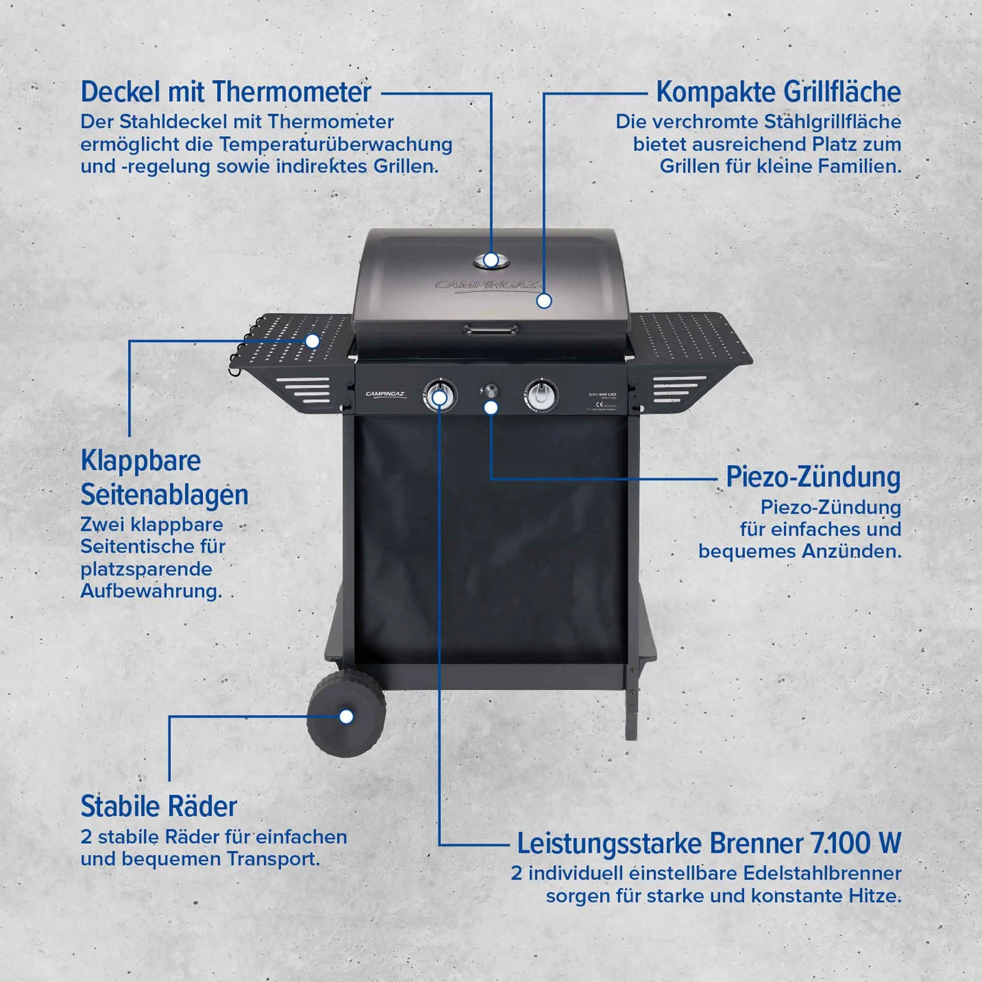 Xpert 200 LXD gas grill