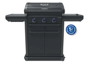 Campingaz 3 Series Onyx S Gasgrill | 3 Blue Flame Edelstahlbrenner | Seitenkocher
