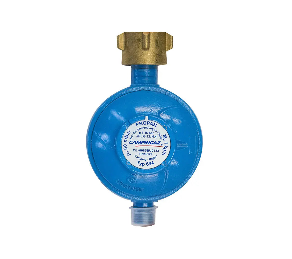 Regler 50 mbar - 1 Abgang 1 kg Campingaz