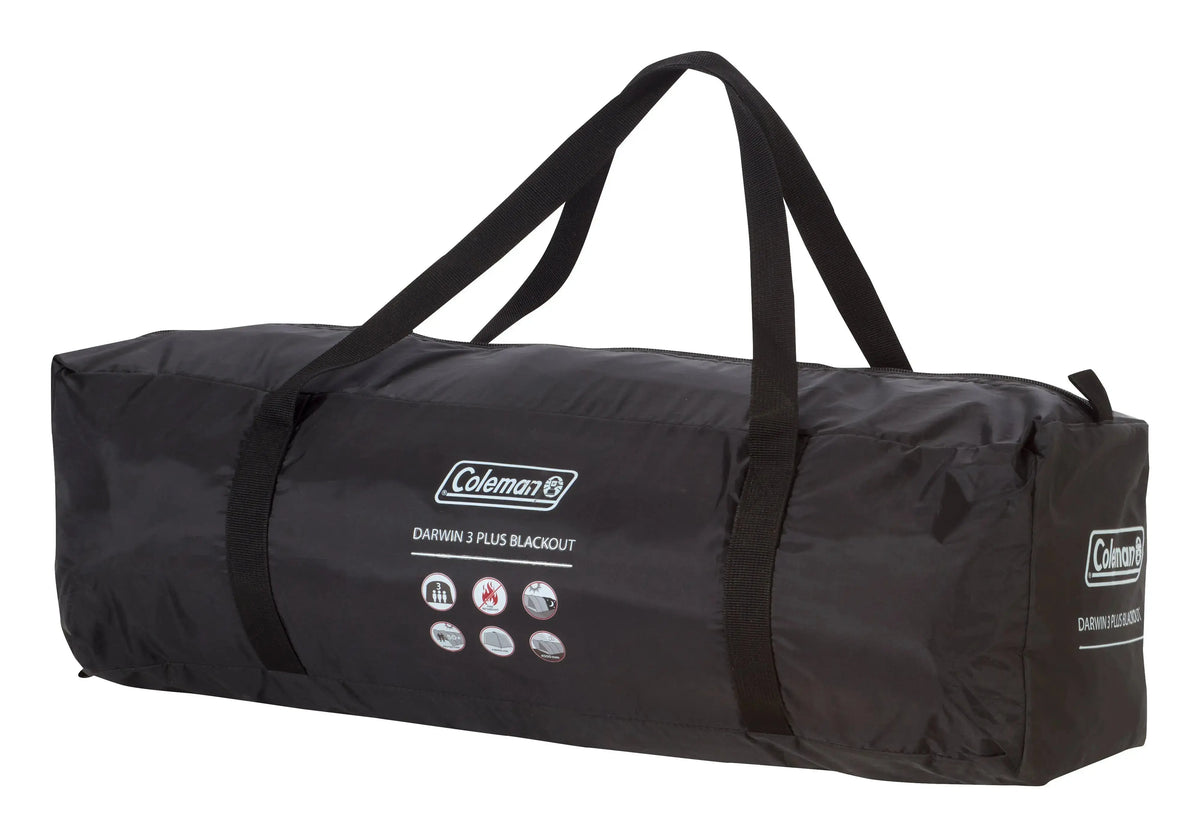 Coleman Darwin 3 Plus Blackout Kuppelzelt mit Vorzelt | 3 Personen  Zelt Campingaz & Coleman