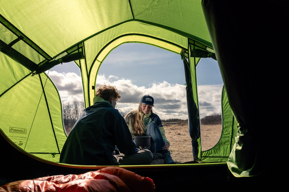 Coleman Darwin 3 Plus Blackout Kuppelzelt mit Vorzelt | 3 Personen  Zelt Campingaz & Coleman