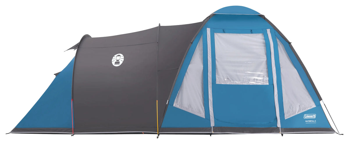 5 persoons tent Waterfall Windrider - 55L / Kindersitzgruppe and roll Größe:Klassik — 2 Stangen