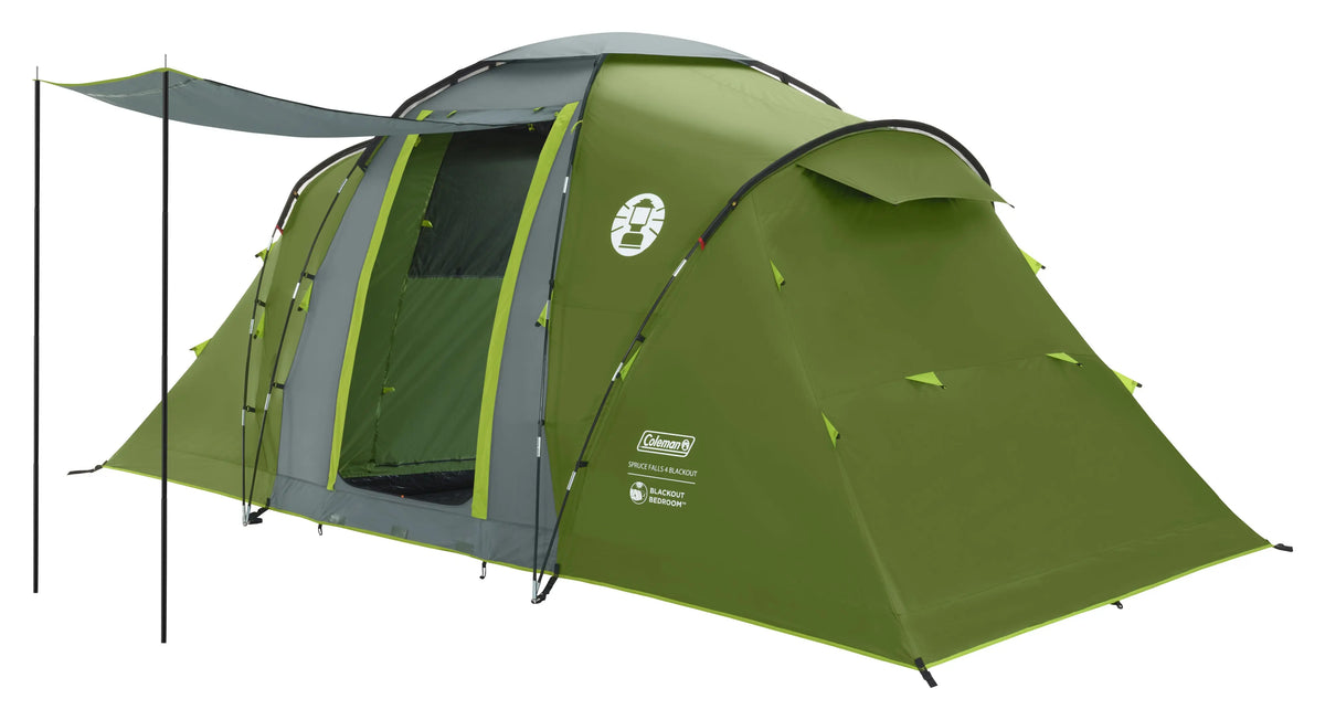 4 eckiges zelt Spruce Falls BlackOut Familienzelt Coleman The old Top Gear Launched:FW21 Farbe:Waldtiere / Igel / Rehe