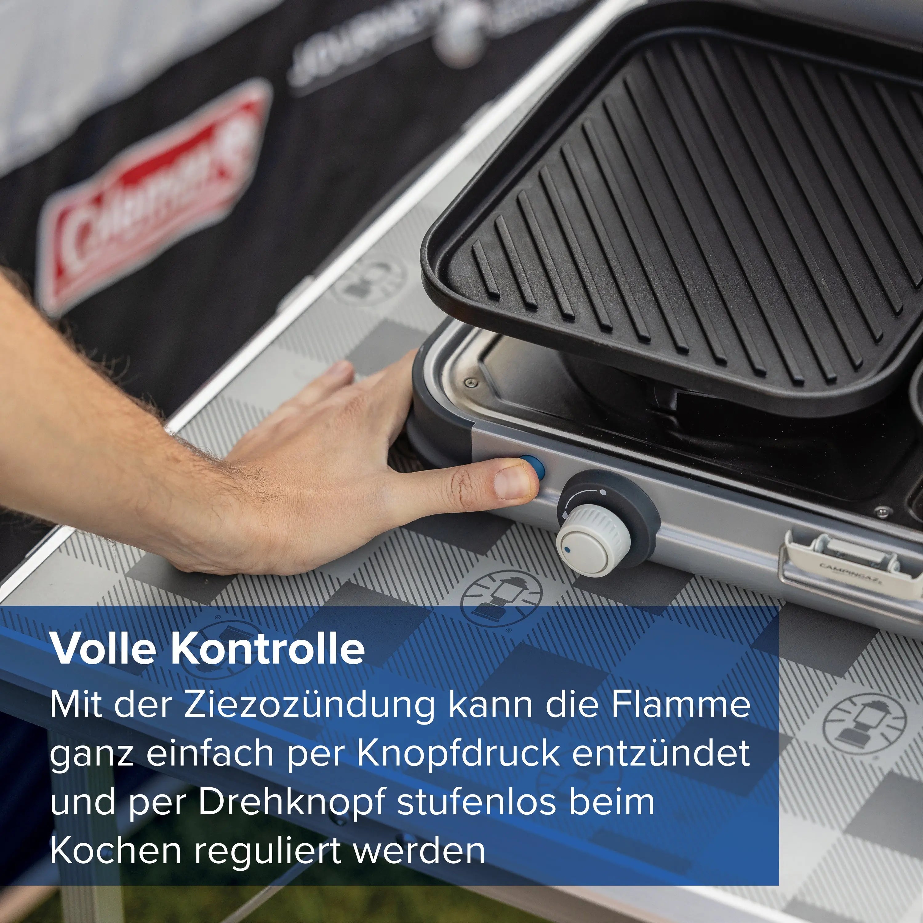 Camping Kitchen 2 Grill & Go Caravan - Campingaz & Coleman
