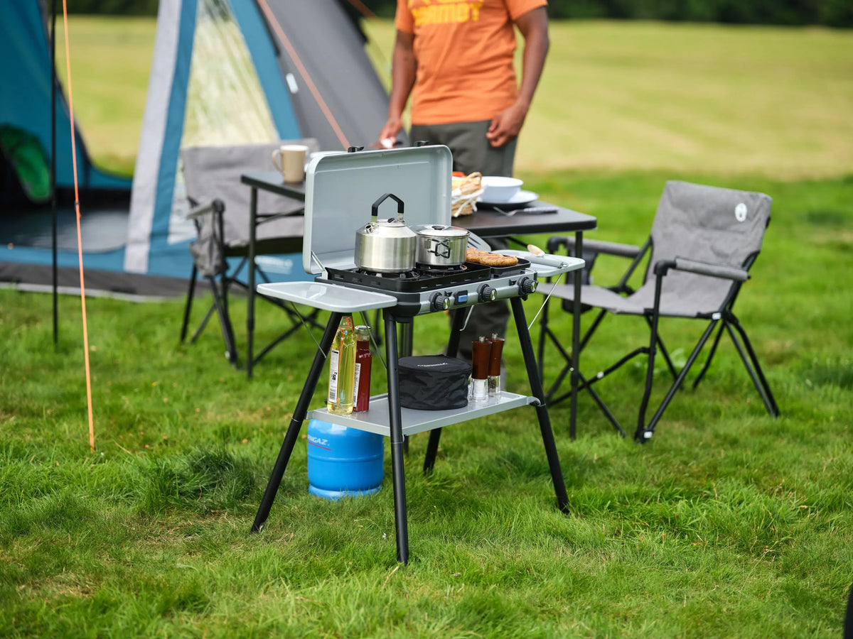 gaskocher im zelt nutzen Camping Kitchen 2 MULTI-COOK PLUS | Campingkocher Kinderfahrrad Zubehör Trim:SE FERRINO - NEMESI 3