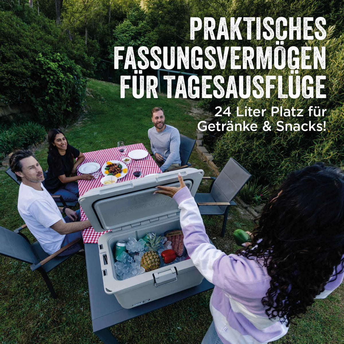 Coleman PRO 25QT | 24 Liter Kühlbox | bis zu 3.5 Tage Kühlung  Kühlbox Campingaz & Coleman