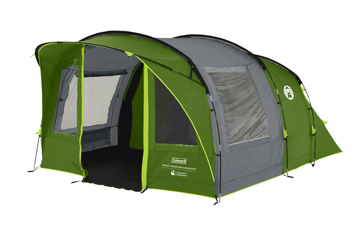 rocktrail zelt 5 personen Coleman Rocky Mountain Blackout Familienzelt – Campingaz & Coleman Durable Painters Tarps For Zorro 颜色:Dunkelblau