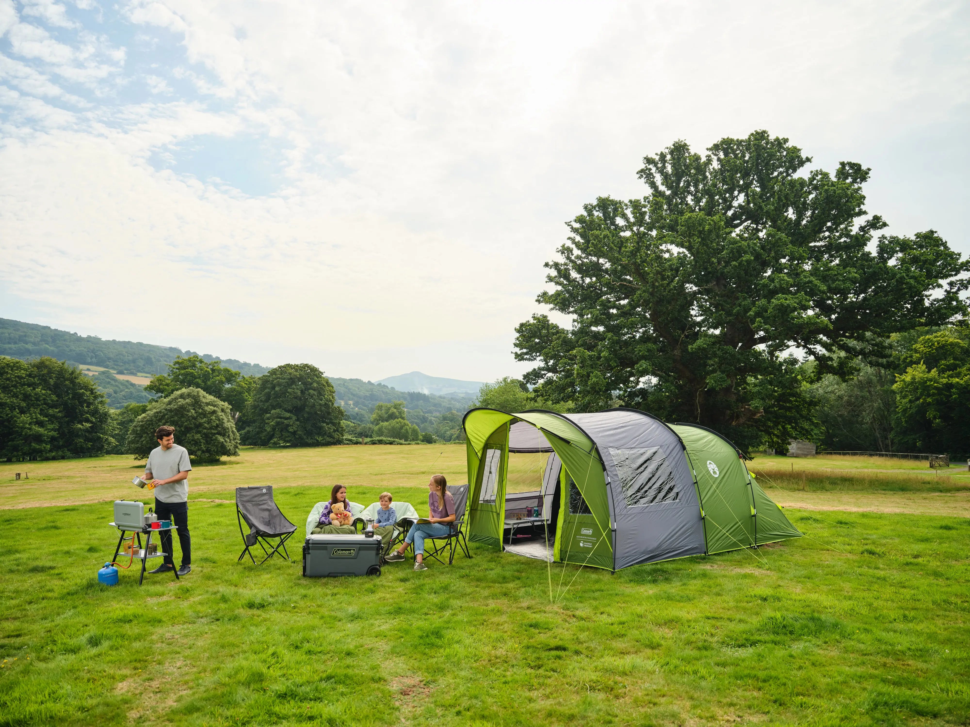 Coleman テント Coleman Rocky Mountain 5 plus BlackOut Tent