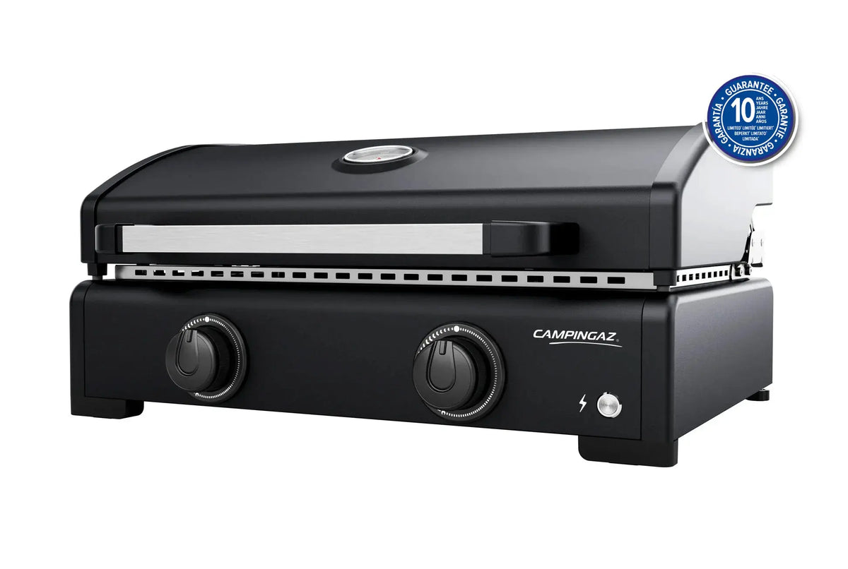 Campingaz Onyx 2 Plancha-Gasgrill | Heiße Grillplatte | 2 Brenner  Plancha-Grill Campingaz & Coleman