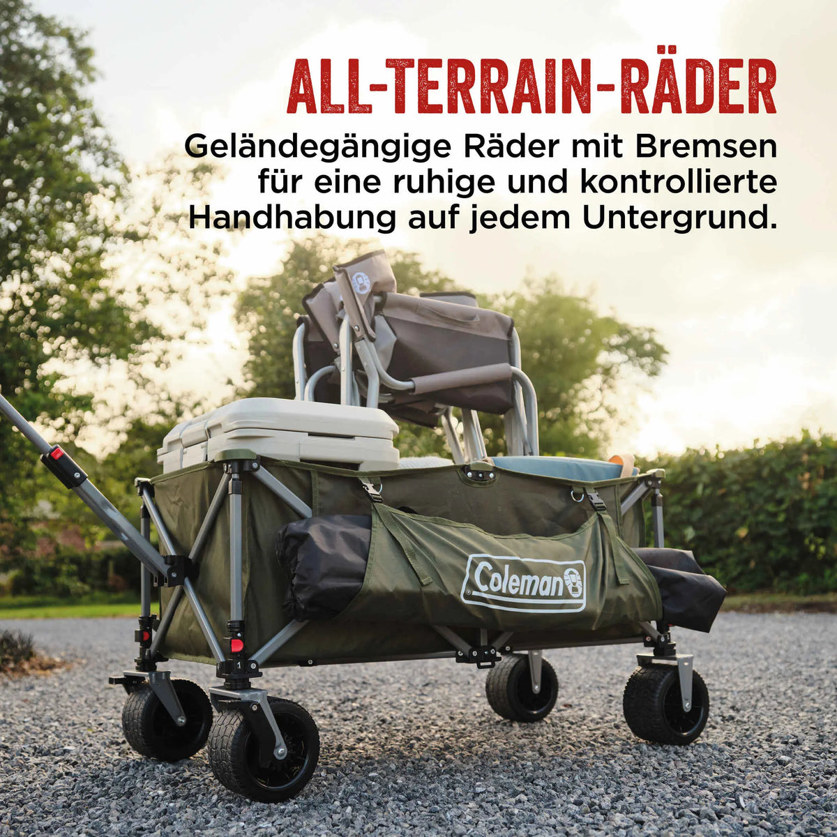 camp bollerwagen Ultimate Terrain – Robuster Outdoor-Handwagen – Campingaz & Coleman Camping Lindlbauer Inzell | Year_2019_Make_Land Rover_Model_Discovery_Engine_3.0L Diesel Color:Azzurro Laser