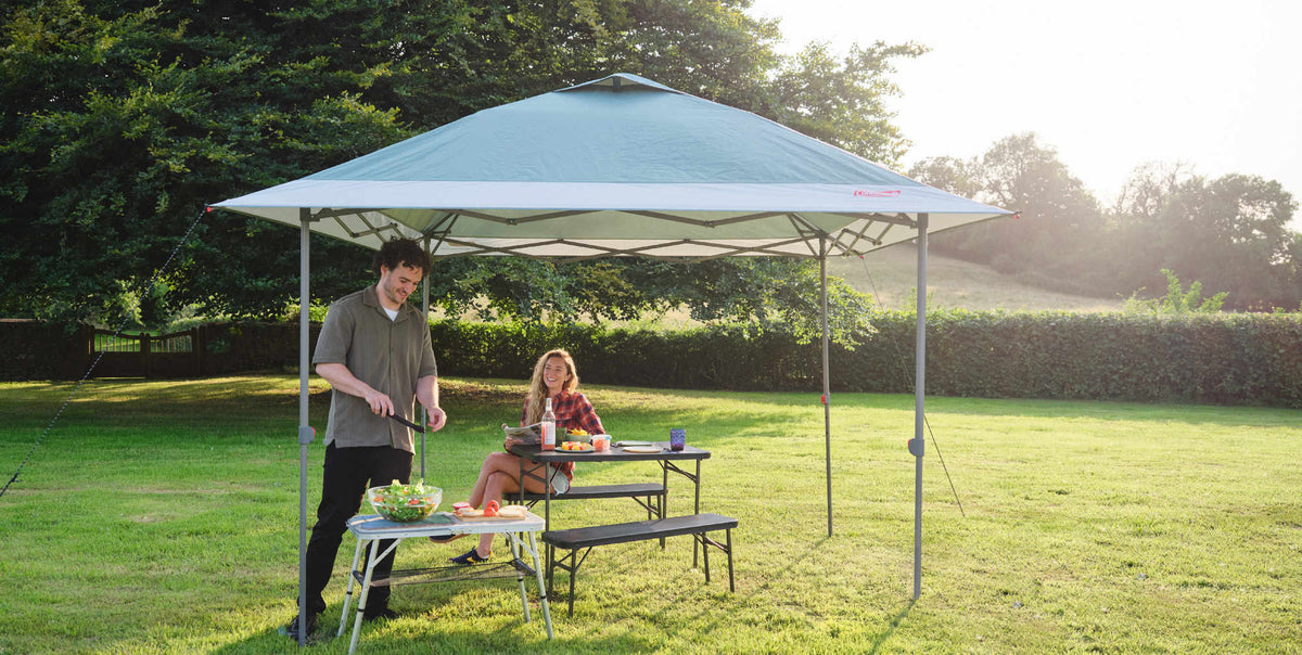 Coleman FastPitch OnePush Shelter Pavillon M | 3 x 3 m  Pavillon Campingaz & Coleman