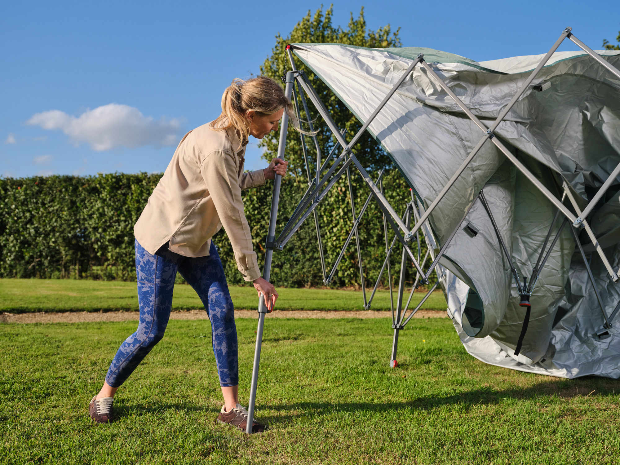 FastPitch OnePush Shelter Pavillon M – Schnellaufbau in 3 Minuten
