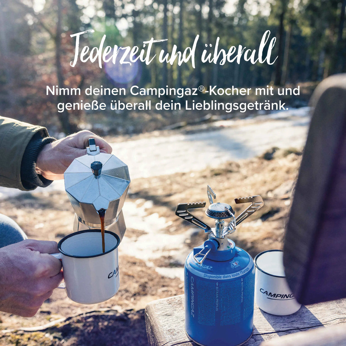 Camping Connect CV inkl. 2 x CV 470 Plus Kartusche   Campingaz & Coleman