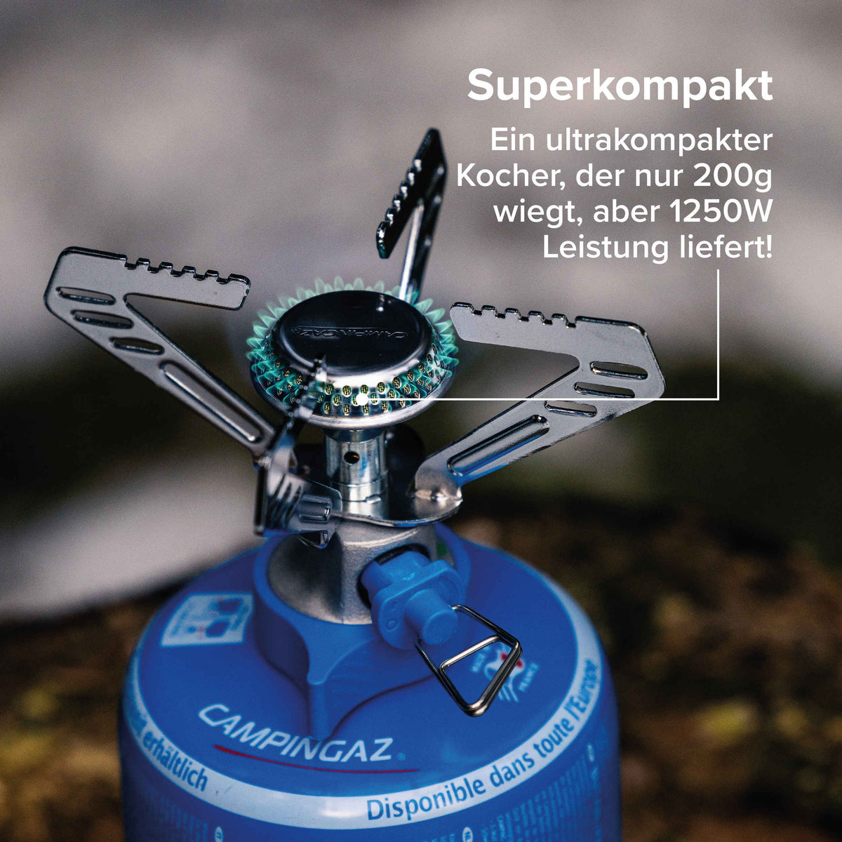 Camping Connect CV inkl. 2 x CV 470 Plus Kartusche   Campingaz & Coleman