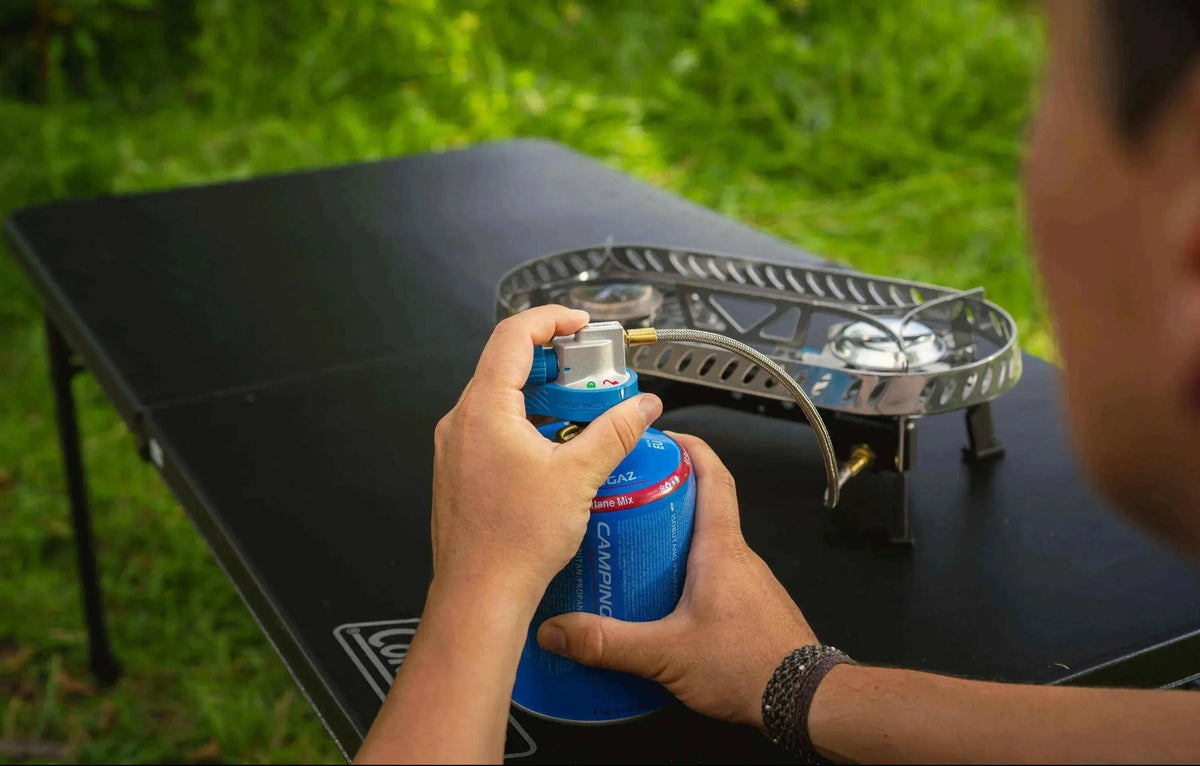 Campingaz Gaskocher Camp & Trek Twin Connect CV | 2 Brenner  Gaskocher Campingaz & Coleman